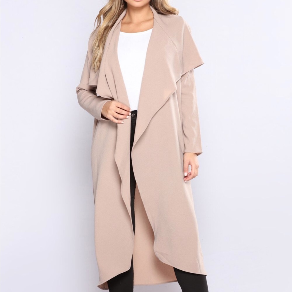 Brynn suede duster fashion nova